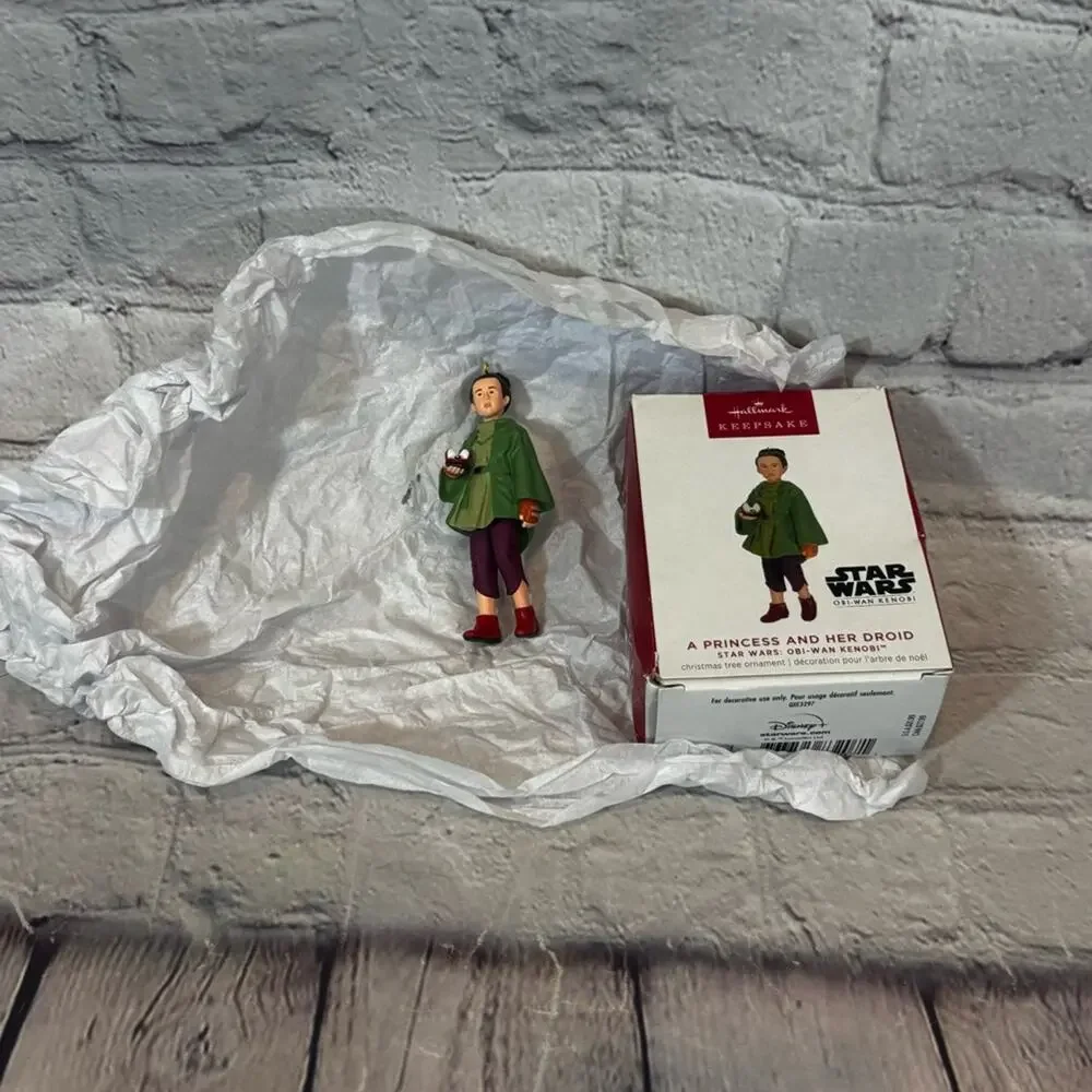 Star Wars “Princess and her Droid” Obi-Wen Kenobi Show Hallmark Ornament